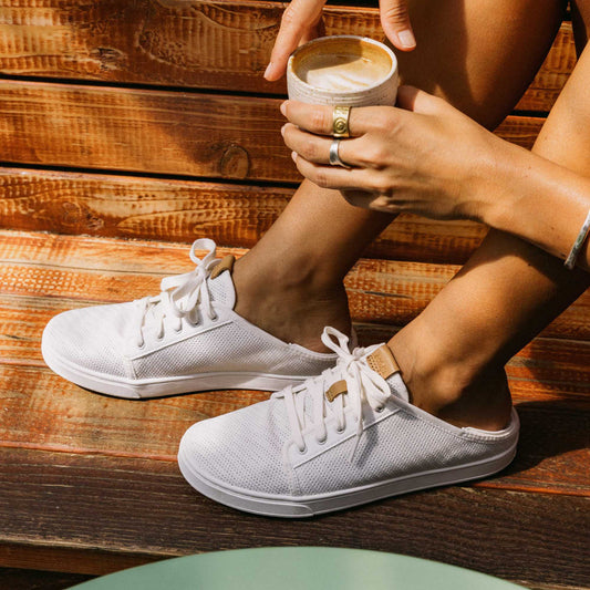 Pehuea Lī Women's Sneakers - White | Women OluKai online