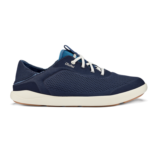 Moku Pae Men's Boat Shoes - Trench Blue / Off White | Men OluKai outlet