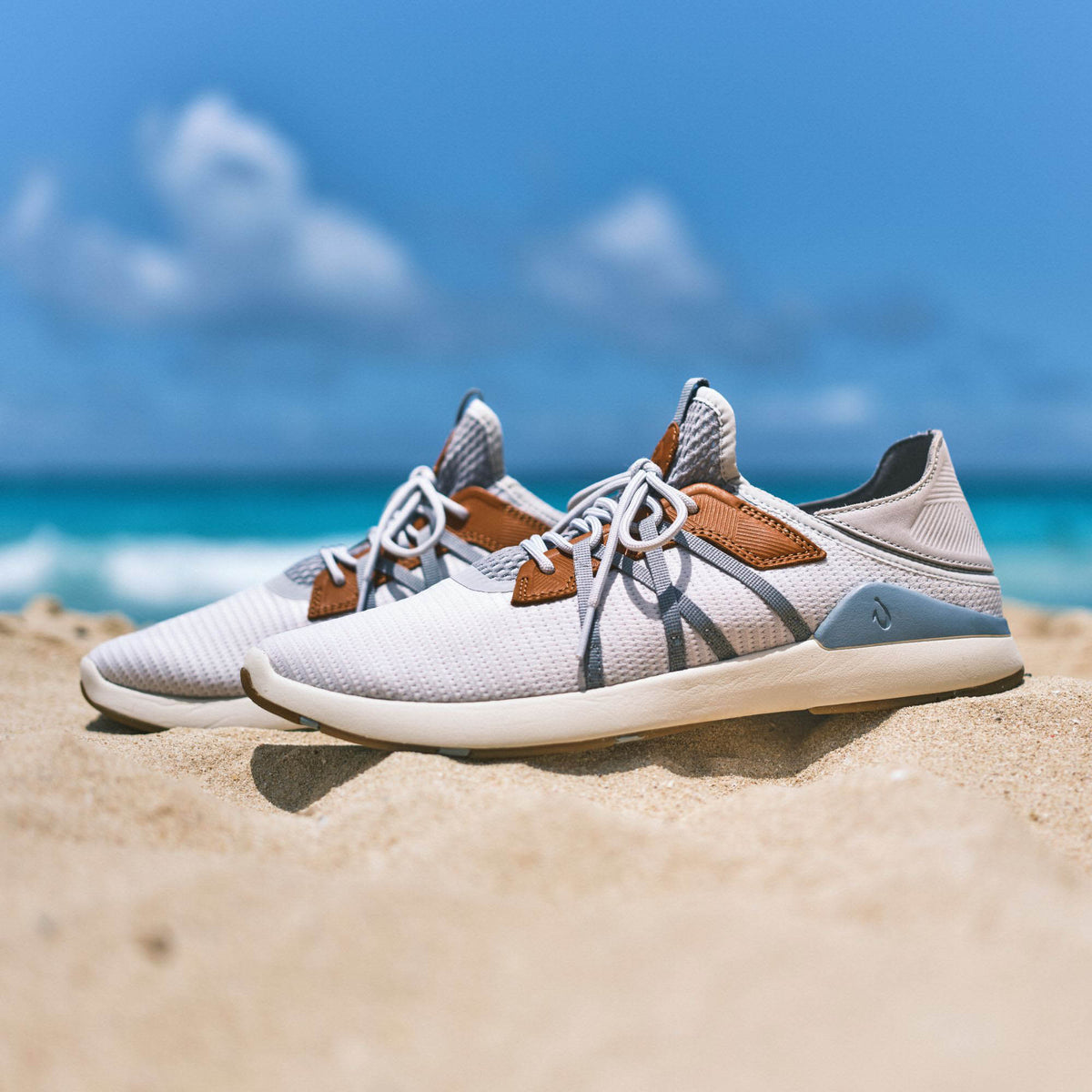 Mio Lī Men's Athletic Shoes - Mist Grey / Poi | Men OluKai sale