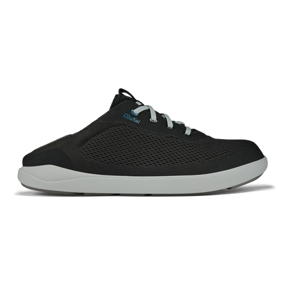 Moku Pae Men's Boat Shoes - Black / Blue Coral | Men OluKai near me