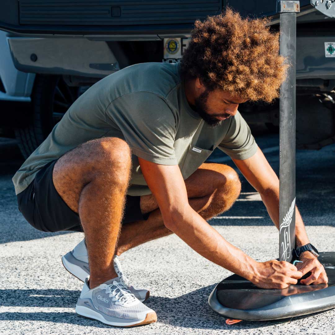 ‘Ahi Men’s Water Boat Shoes - Ash / Sterling | Men OluKai online