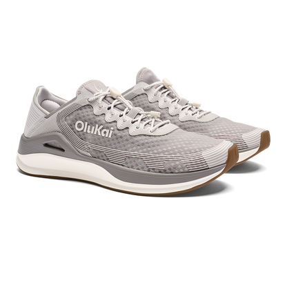 ‘Ahi Men’s Water Boat Shoes - Ash / Sterling | Men OluKai online