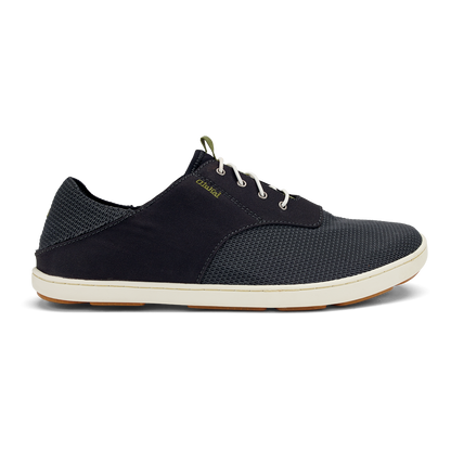 Nohea Moku Men's Boat Shoes - Black | Men OluKai outlet