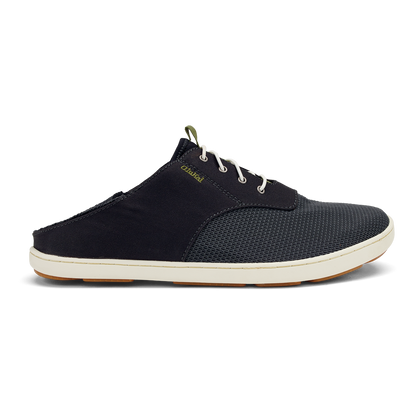 Nohea Moku Men's Boat Shoes - Black | Men OluKai outlet
