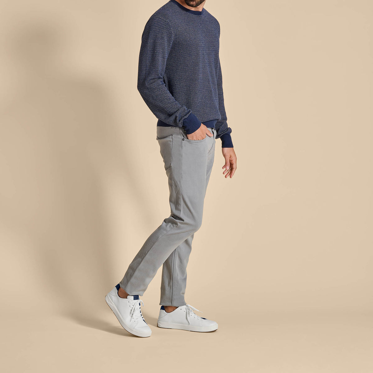 Lae‘ahi Lī ‘Ili Men's Sneakers - Bright White / Trench Blue | Men OluKai online
