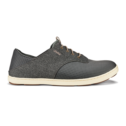 Nohea Moku Men's Boat Shoes - Charcoal / Clay | Men OluKai discount