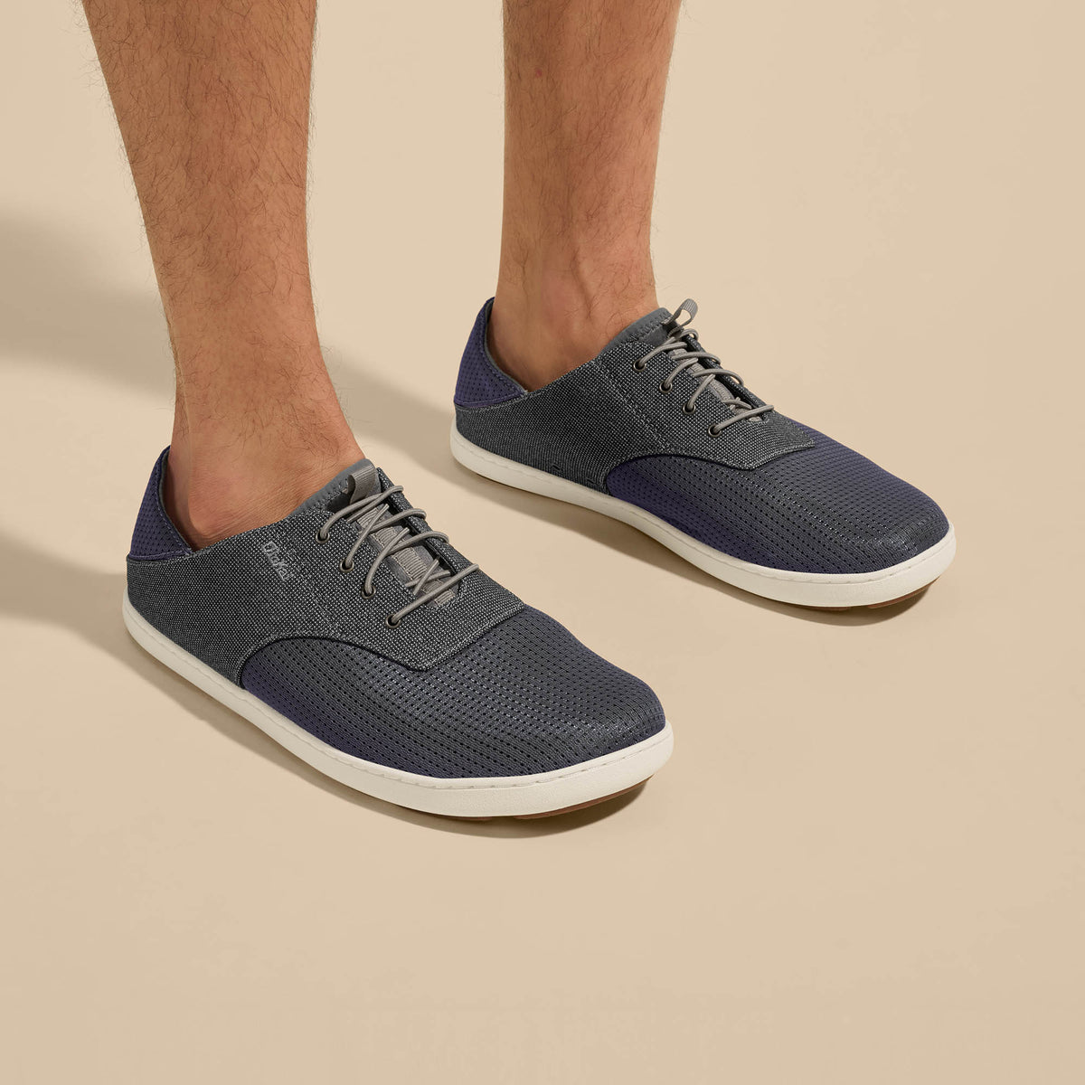 Nohea Moku Men's Boat Shoes - Charcoal / Clay | Men OluKai discount