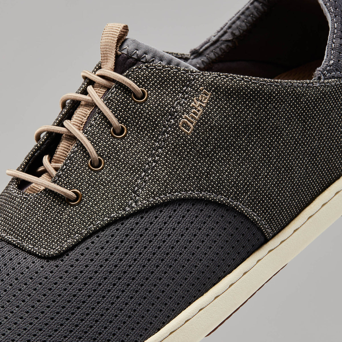 Nohea Moku Men's Boat Shoes - Charcoal / Clay | Men OluKai discount