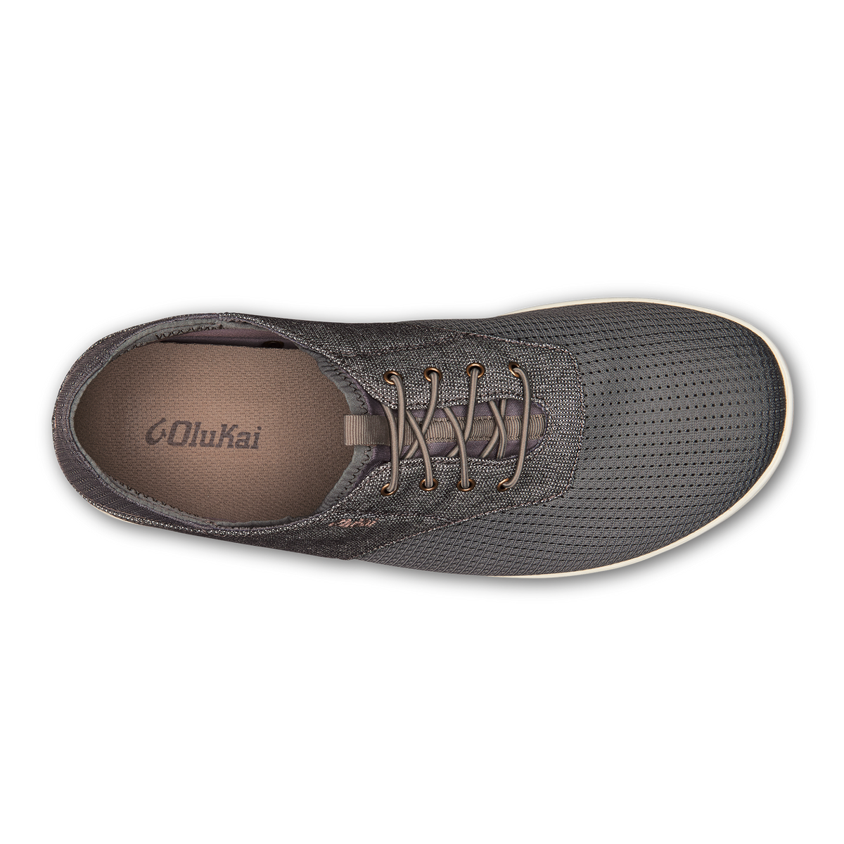 Nohea Moku Men's Boat Shoes - Charcoal / Clay | Men OluKai discount