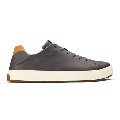 Lae‘ahi Lī ‘Ili Men's Leather Sneakers - Stone | Men OluKai cheap