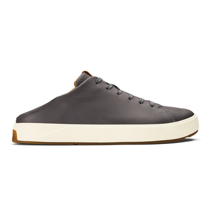 Lae‘ahi Lī ‘Ili Men's Leather Sneakers - Stone | Men OluKai cheap