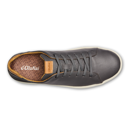 Lae‘ahi Lī ‘Ili Men's Leather Sneakers - Stone | Men OluKai cheap