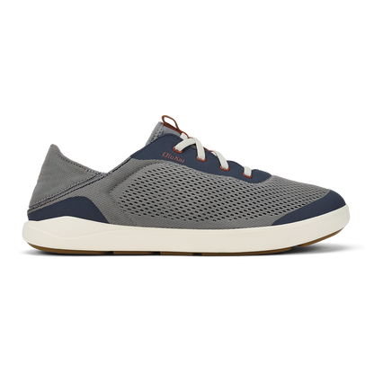 Moku Pae Men's Boat Shoes - Ash / Trench Blue | Men OluKai near me