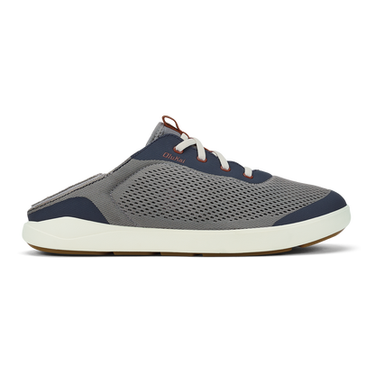 Moku Pae Men's Boat Shoes - Ash / Trench Blue | Men OluKai near me