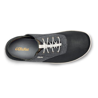 Nohea Moku Men's Boat Shoes - Dark Shadow | Men OluKai on sale