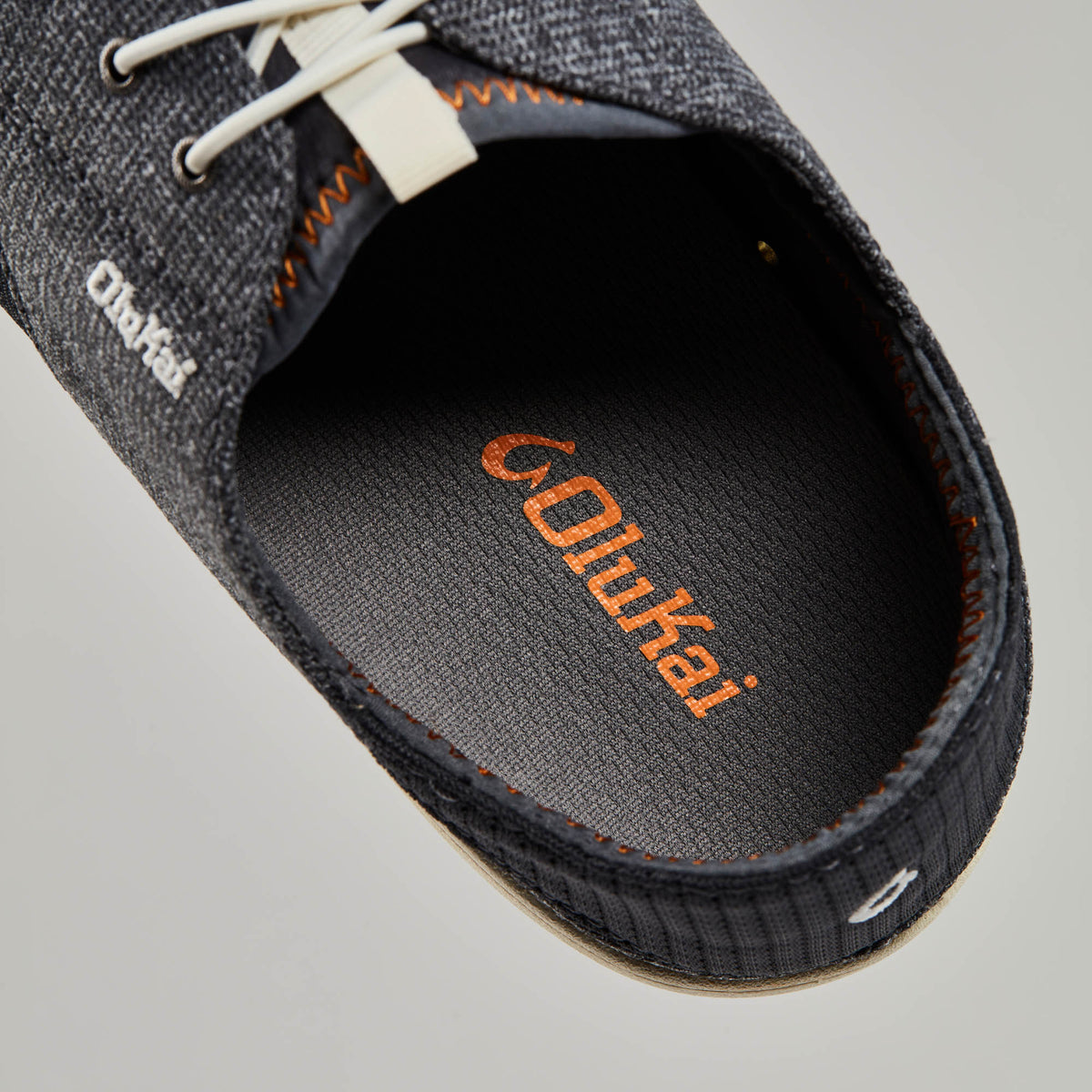Nohea Moku Men's Boat Shoes - Dark Shadow | Men OluKai on sale