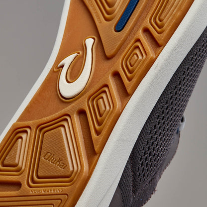 Moku Pae Men's Boat Shoes - Pavement / Vintage Blue | Men OluKai sale