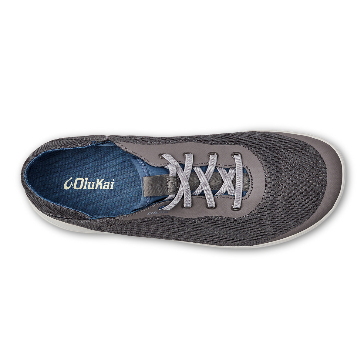Moku Pae Men's Boat Shoes - Pavement / Vintage Blue | Men OluKai sale