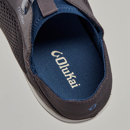 Moku Pae Men's Boat Shoes - Pavement / Vintage Blue | Men OluKai sale