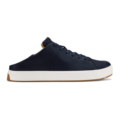 Lae‘ahi Lī ‘Ili Men's Leather Sneakers - Trench Blue | Men OluKai online