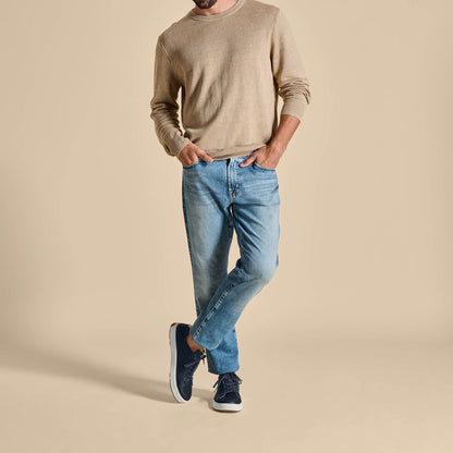 Lae‘ahi Lī ‘Ili Men's Leather Sneakers - Trench Blue | Men OluKai online