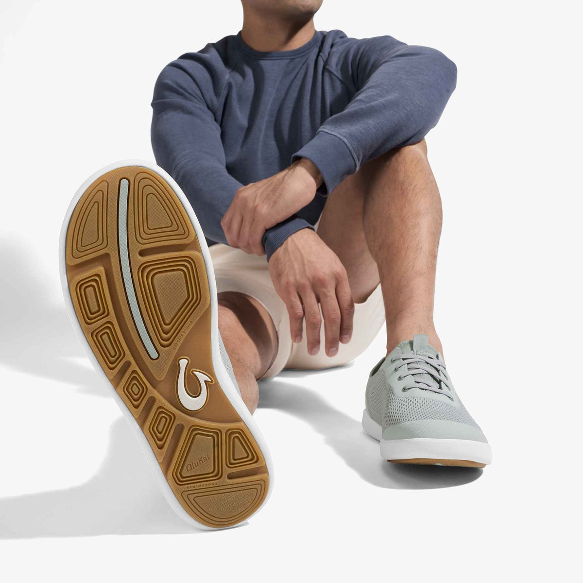 Moku Pae - Cloud Grey / Ash | Men OluKai for sale