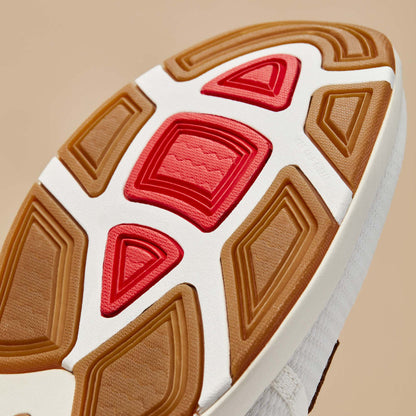 Mio Lī Men's Athletic Shoes - Bright White / Red Lava | Men OluKai sale