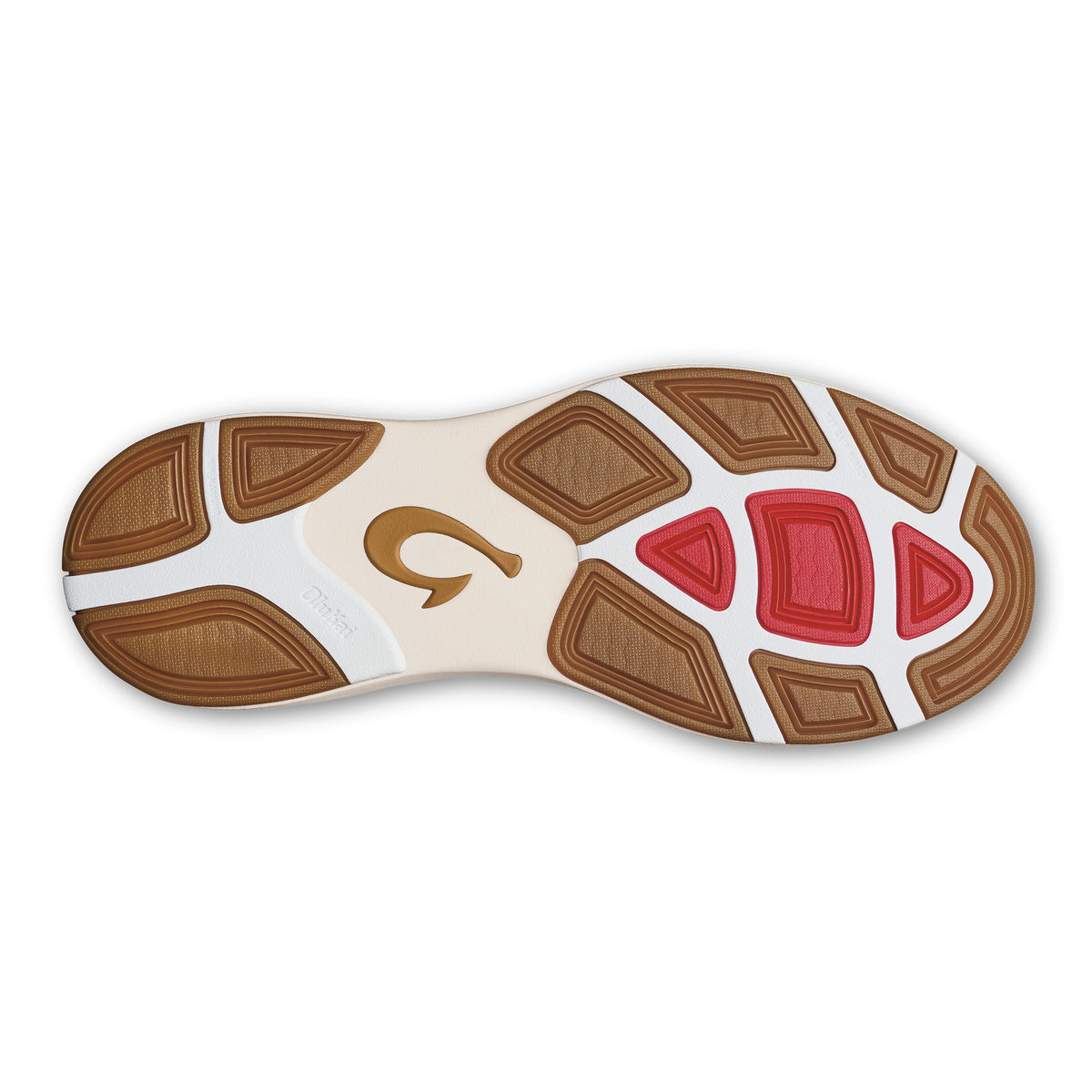 Mio Lī Men's Athletic Shoes - Bright White / Red Lava | Men OluKai sale