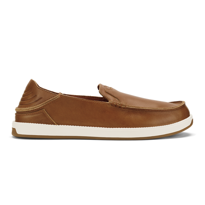 Kākaha Nia Men‘s Leather Slip-On Shoes - Fox | Men OluKai online