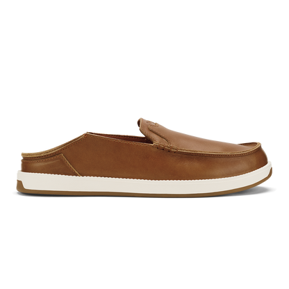 Kākaha Nia Men‘s Leather Slip-On Shoes - Fox | Men OluKai online