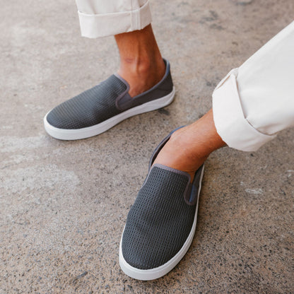 Lae‘ahi Men's Slip-On Sneakers - Pavement | Men OluKai for sale