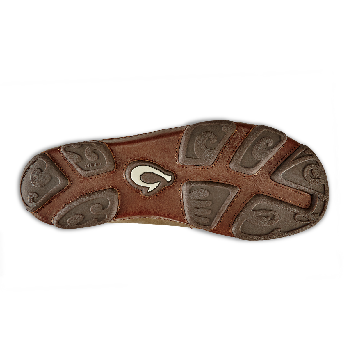 Moloā Men's Leather Slip On Shoes - Ray / Toffee | Men OluKai cheap