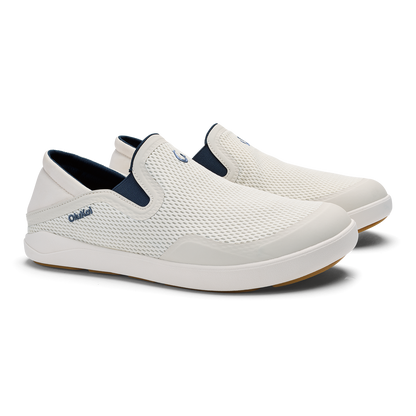 Moku Slip-on - White Sand / Trench Blue | Men OluKai discount