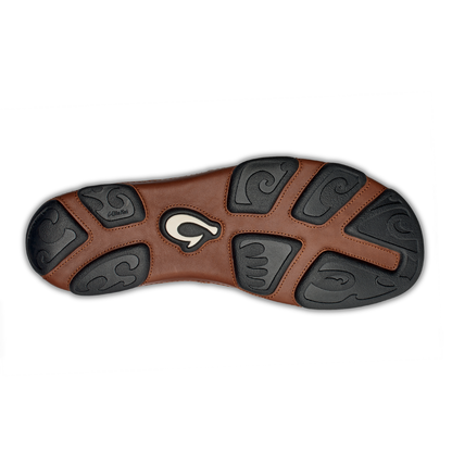 Moloā Men's Leather Slip On Shoes - Black / Toffee | Men OluKai outlet