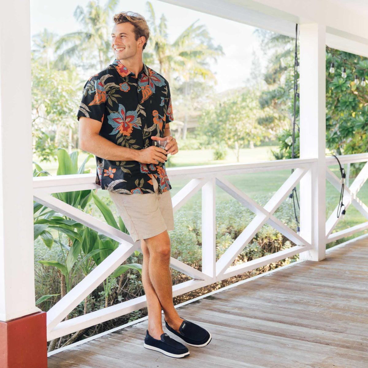 Kākaha Mesh Men‘s Slip-On Shoes - Navy | Men OluKai outlet