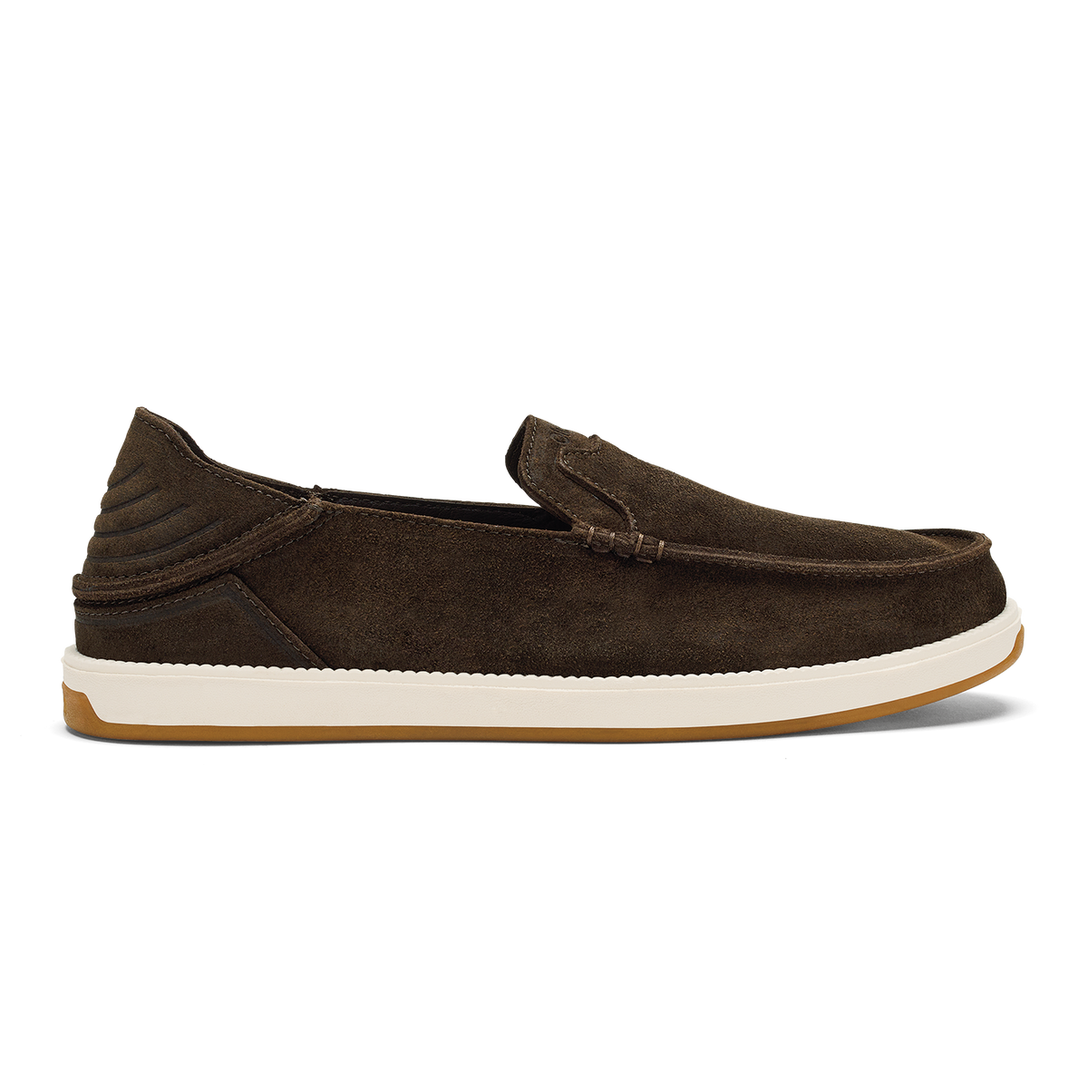 Kākaha Nia Men‘s Suede Slip-On Shoes - Dark Wood | Men OluKai sale