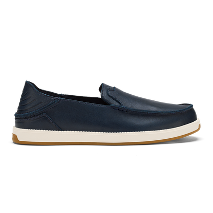 Kākaha Nia Men‘s Suede Slip-On Shoes - Mood Indigo | Men OluKai outlet
