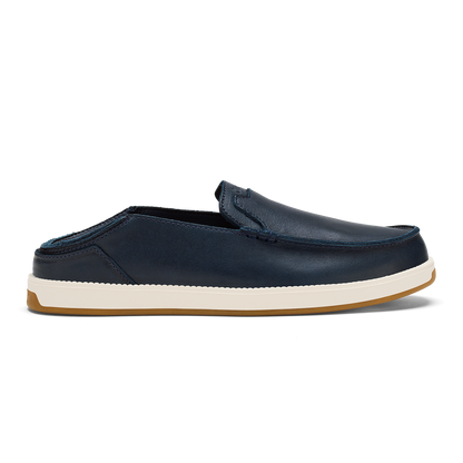 Kākaha Nia Men‘s Suede Slip-On Shoes - Mood Indigo | Men OluKai outlet