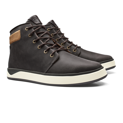 Kekaha Men’s Chukka Boots - Pavement / Off White | Men OluKai for sale