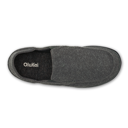 Moloā Hulu Men's Lightweight Slippers - Lava Rock | Men OluKai on sale