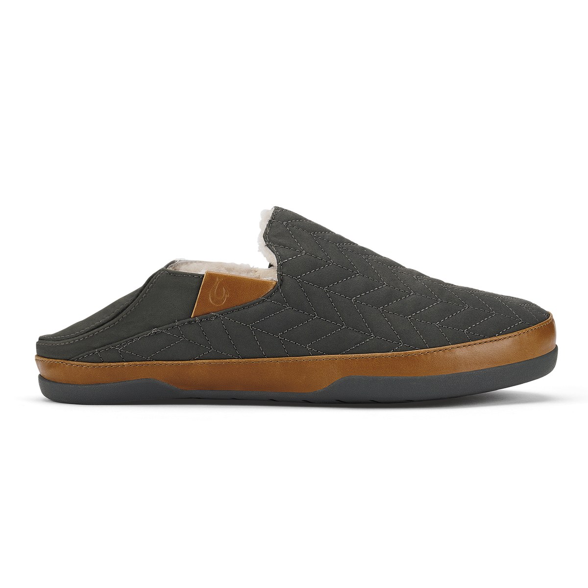 Hanohano Men’s Waxed Canvas Slippers - Dark Shadow | Men OluKai sale