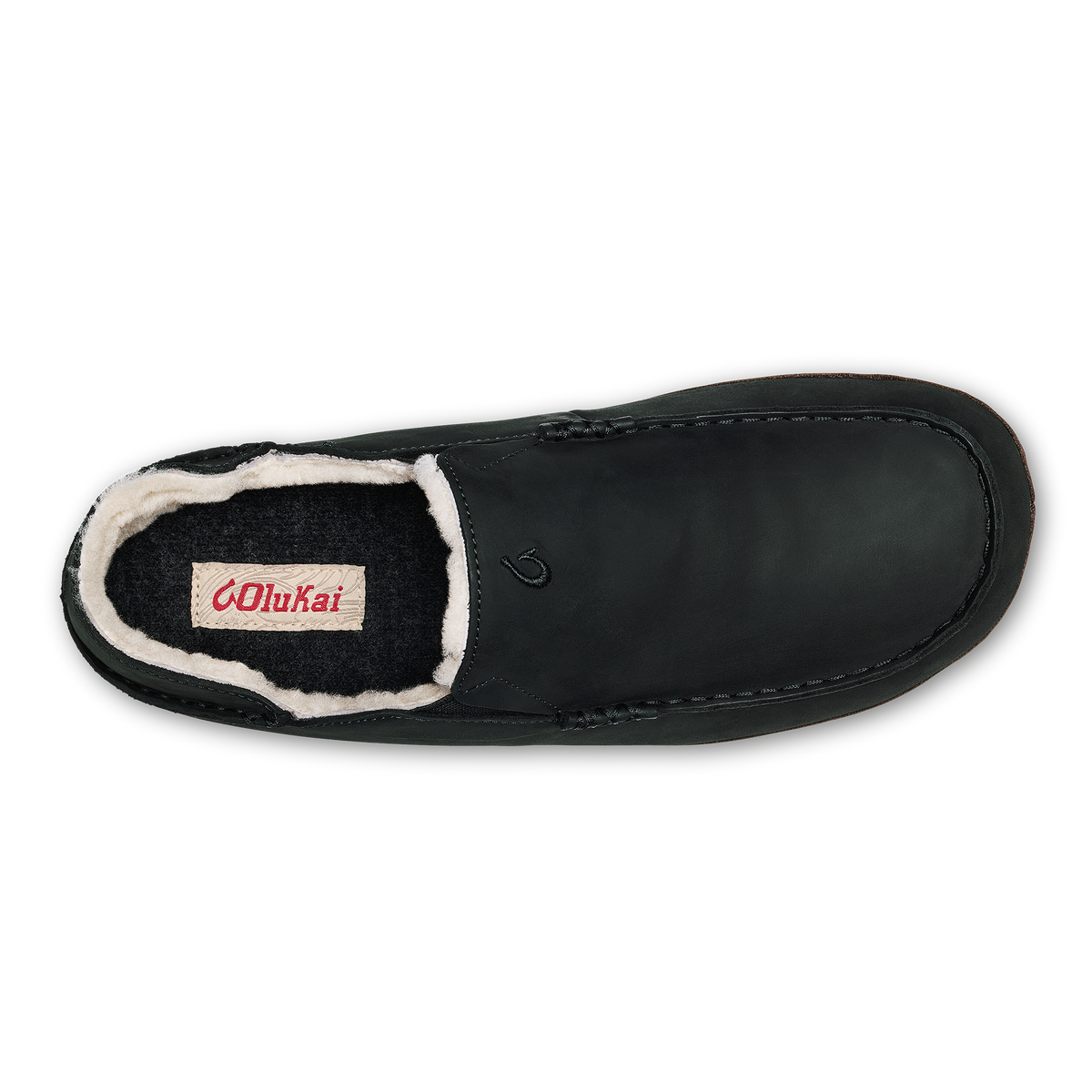 Moloā Slipper - Black / Dk Java | Men OluKai outlet