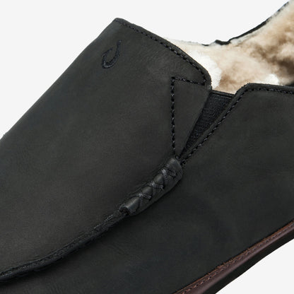 Moloā Slipper - Black / Dk Java | Men OluKai outlet