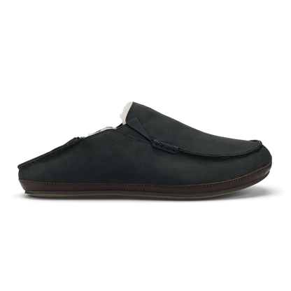 Moloā Slipper - Black / Dk Java | Men OluKai outlet