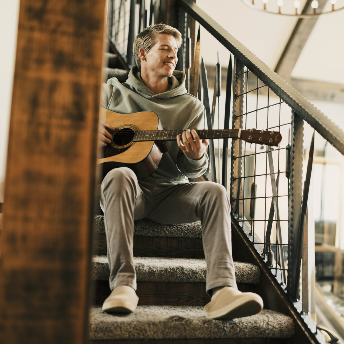 Hāmani Hulu Men’s Wool Mule Slippers - Oatmeal | Men OluKai sale