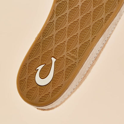 Hāmani Hulu Men’s Wool Mule Slippers - Oatmeal | Men OluKai sale