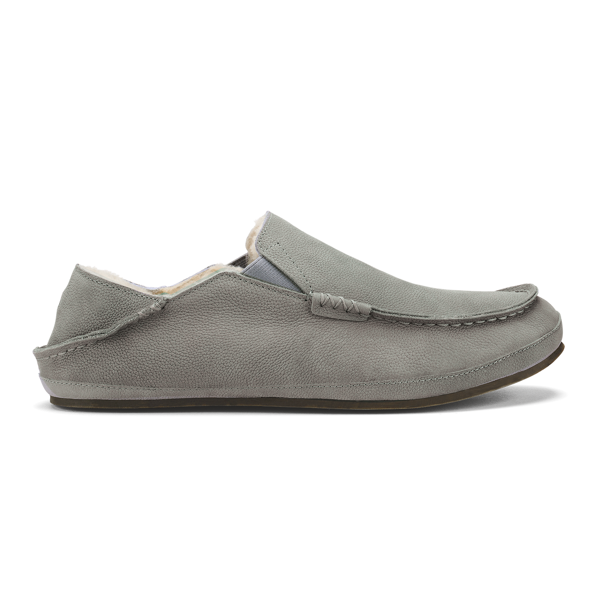 Moloā Men's Leather Slippers - Kona Coffee | Men OluKai online
