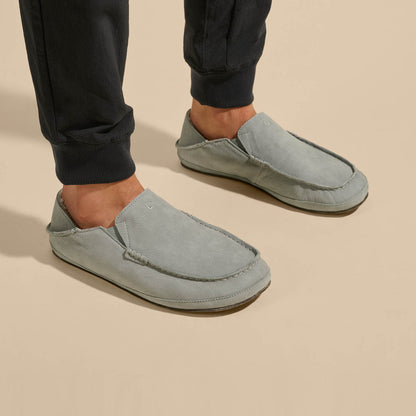 Moloā Men's Leather Slippers - Kona Coffee | Men OluKai online