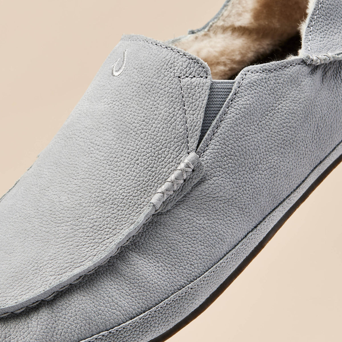 Moloā Men's Leather Slippers - Kona Coffee | Men OluKai online