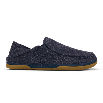 Moloā Hulu Men’s Wool Slippers - Trench Blue | Men OluKai for sale